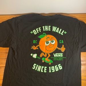 Vans off the wall black T-shirt